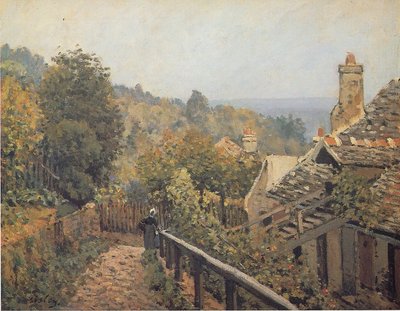 Path of the Mid-Slope by Alfred Sisley